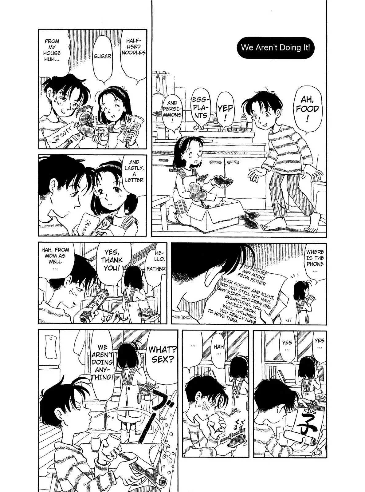 Long Road (Fumiyo Kouno) Chapter 9 page 1 - Chapter 9: We Aren't Doing It!