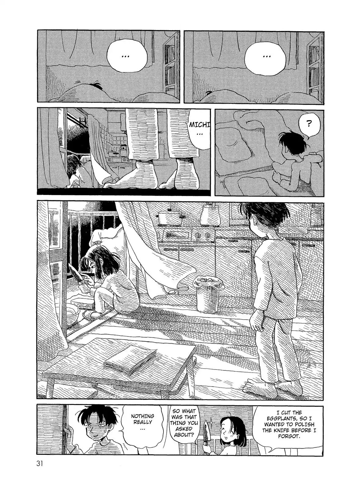 Long Road (Fumiyo Kouno) Chapter 9 page 3 - Chapter 9: We Aren't Doing It!