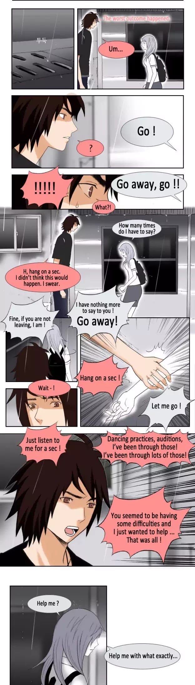 Look at me when you want to cry Chapter 24 page 5 - Chapter 24