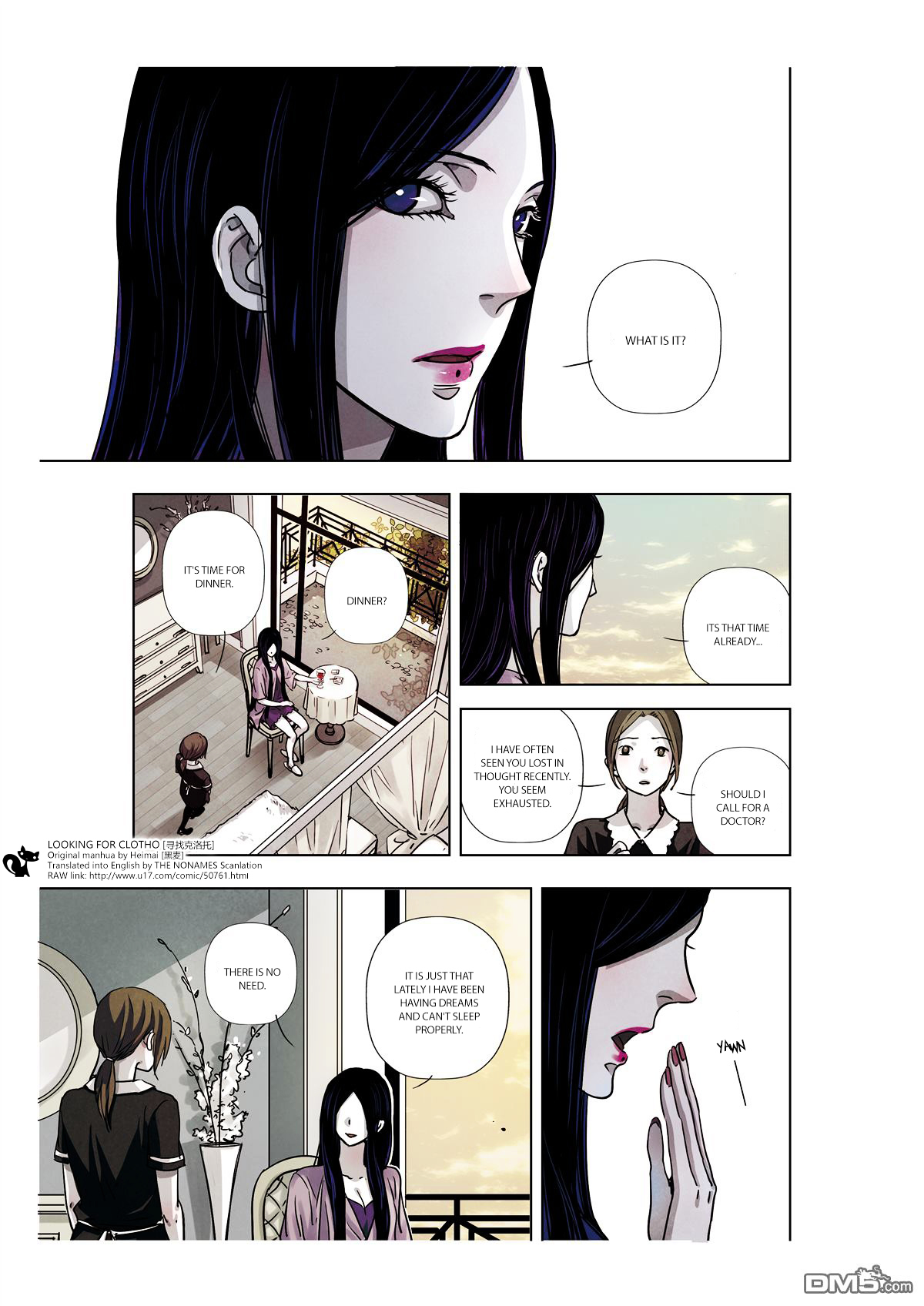 Looking for Clotho Chapter 10 page 12 - Chapter 10 : Lies are a layer of ice covering the Truth