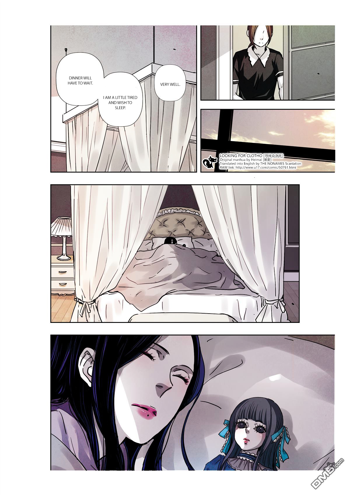 Looking for Clotho Chapter 10 page 13 - Chapter 10 : Lies are a layer of ice covering the Truth