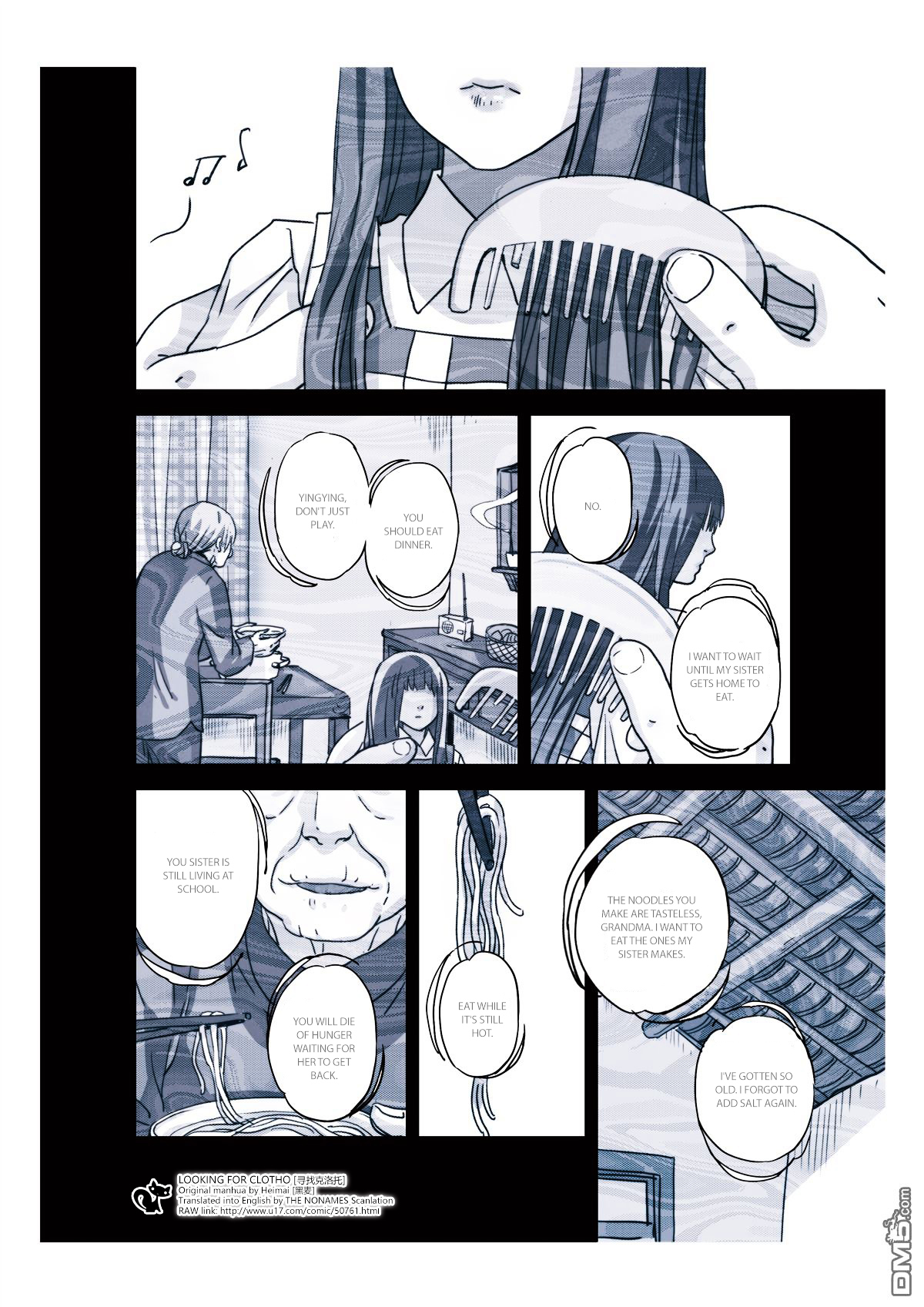 Looking for Clotho Chapter 10 page 15 - Chapter 10 : Lies are a layer of ice covering the Truth