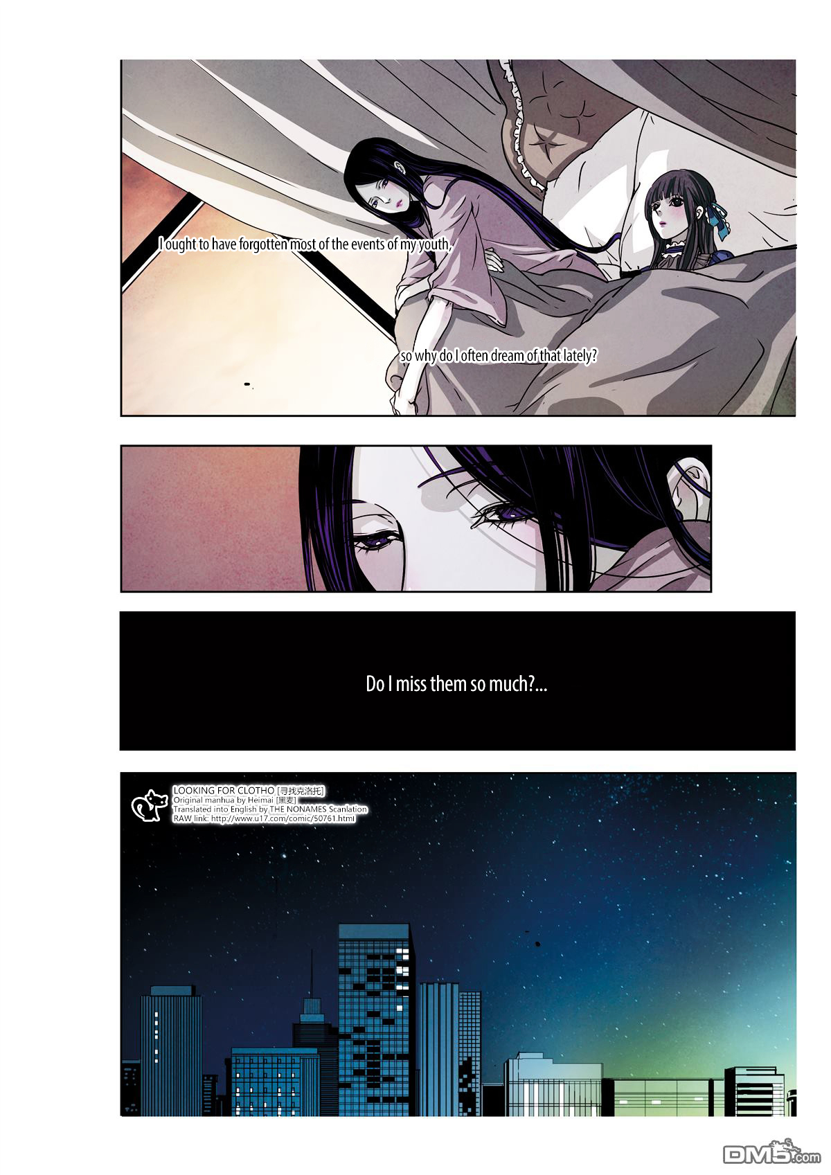 Looking for Clotho Chapter 10 page 19 - Chapter 10 : Lies are a layer of ice covering the Truth