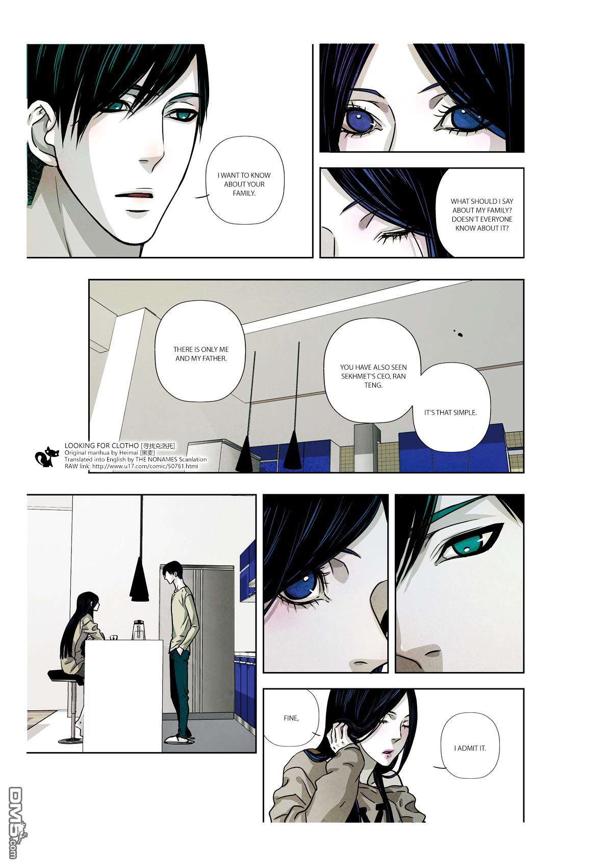 Looking for Clotho Chapter 10 page 28 - Chapter 10 : Lies are a layer of ice covering the Truth