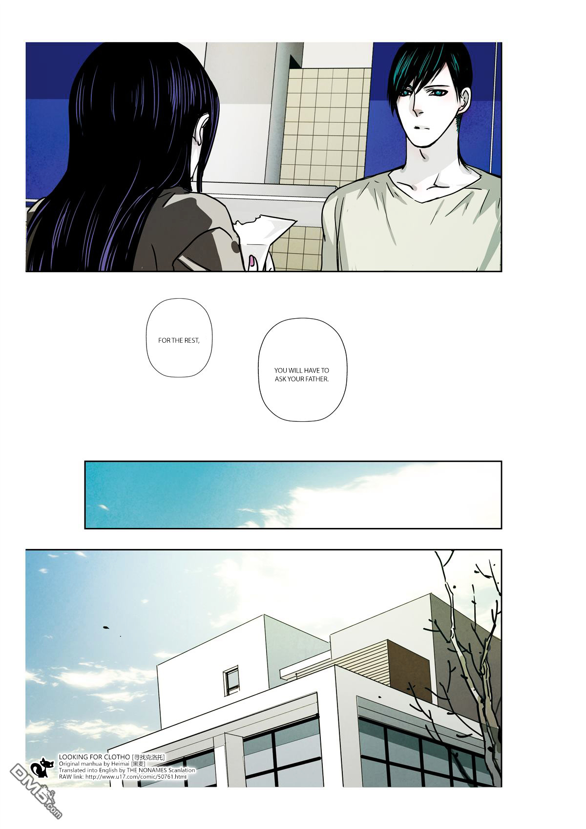 Looking for Clotho Chapter 10 page 32 - Chapter 10 : Lies are a layer of ice covering the Truth
