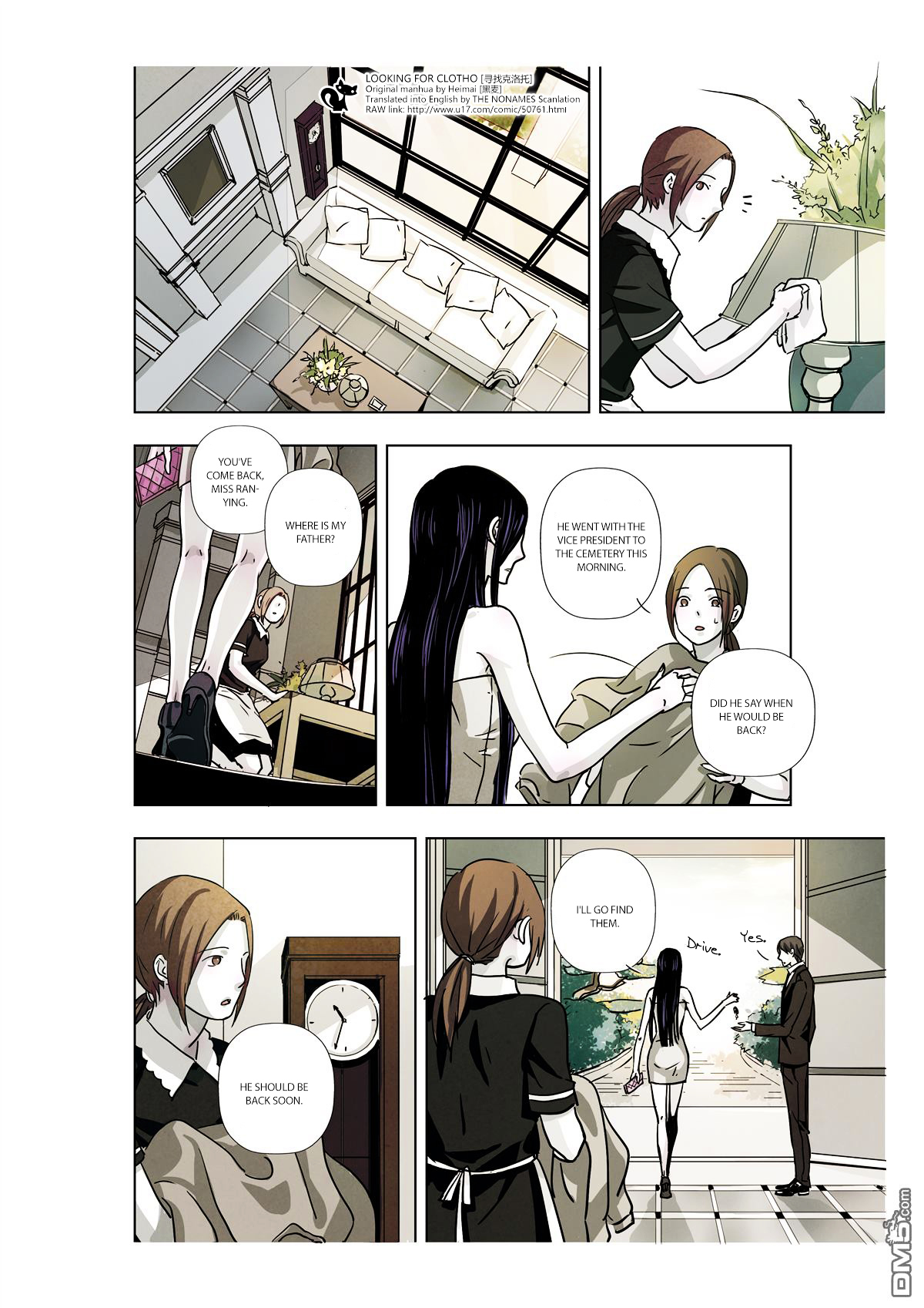 Looking for Clotho Chapter 10 page 33 - Chapter 10 : Lies are a layer of ice covering the Truth