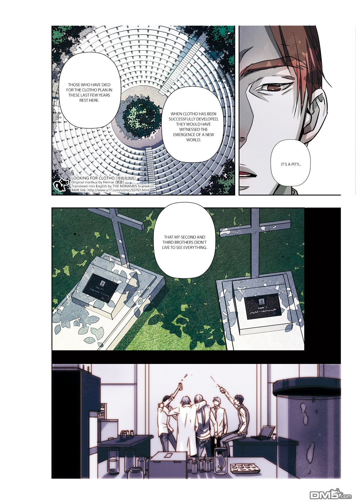 Looking for Clotho Chapter 10 page 35 - Chapter 10 : Lies are a layer of ice covering the Truth
