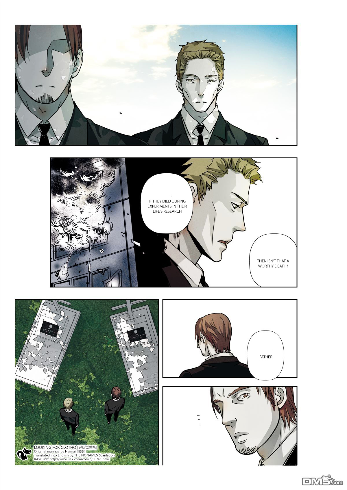 Looking for Clotho Chapter 10 page 36 - Chapter 10 : Lies are a layer of ice covering the Truth