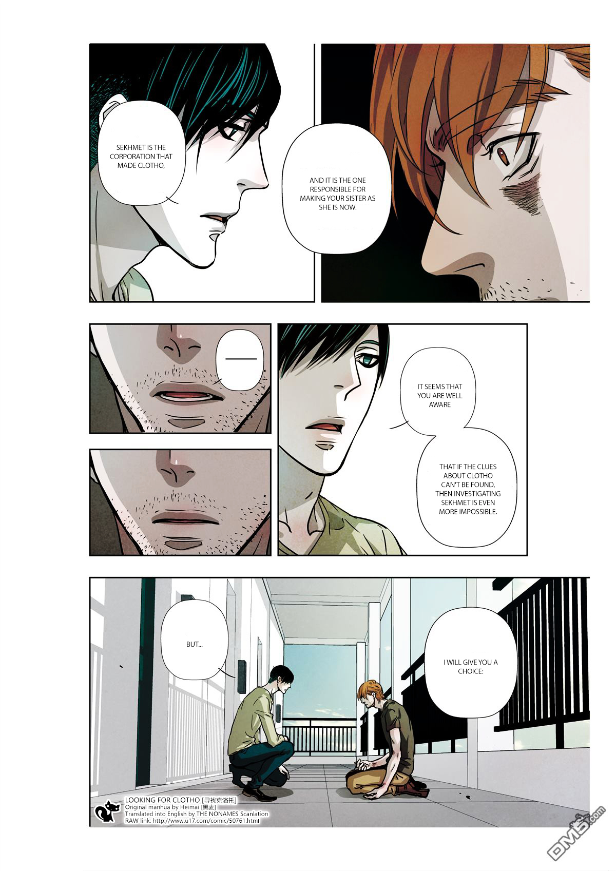 Looking for Clotho Chapter 10 page 7 - Chapter 10 : Lies are a layer of ice covering the Truth