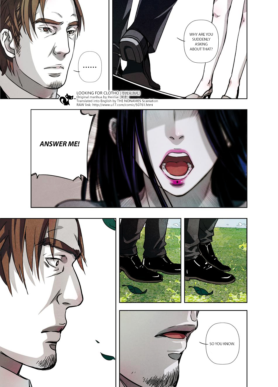 Looking for Clotho Chapter 11 page 6 - Chapter 11 : Cracks in the Ice