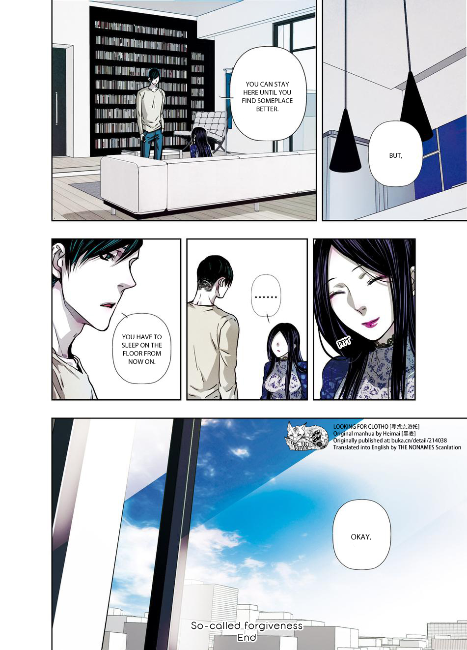 Looking for Clotho Chapter 15 page 34 - Chapter 15: So-called Forgiveness