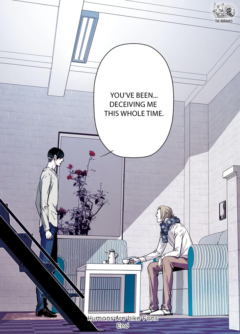 Looking for Clotho Chapter 18 page 35 - Chapter 18: Humans Are Like Fans