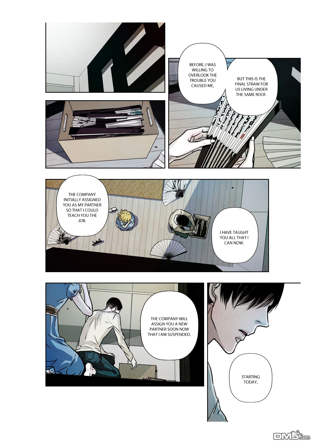Looking for Clotho Chapter 6 page 17 - Chapter 6 : Black and White Fan