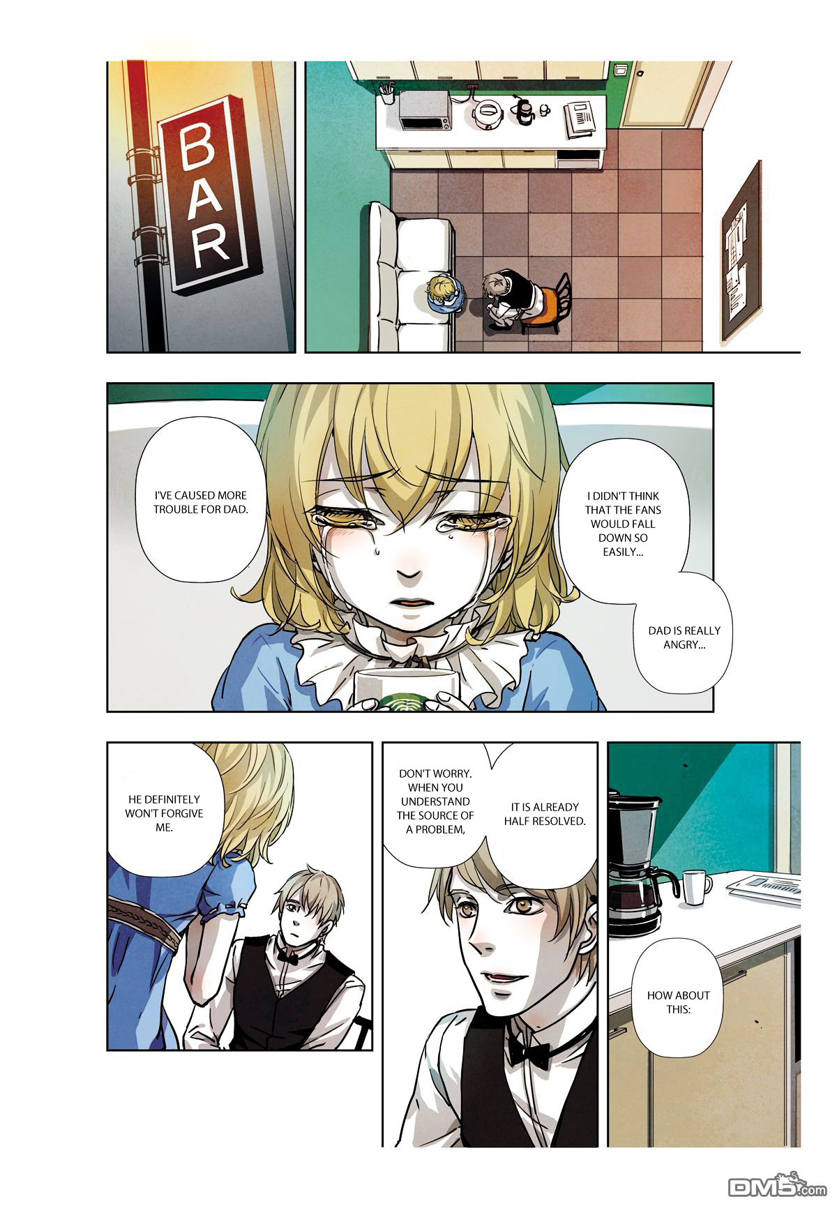 Looking for Clotho Chapter 6 page 21 - Chapter 6 : Black and White Fan