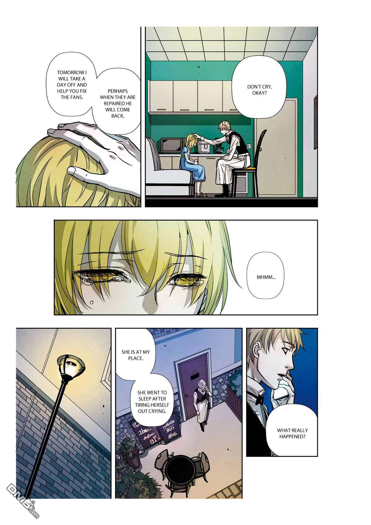 Looking for Clotho Chapter 6 page 22 - Chapter 6 : Black and White Fan