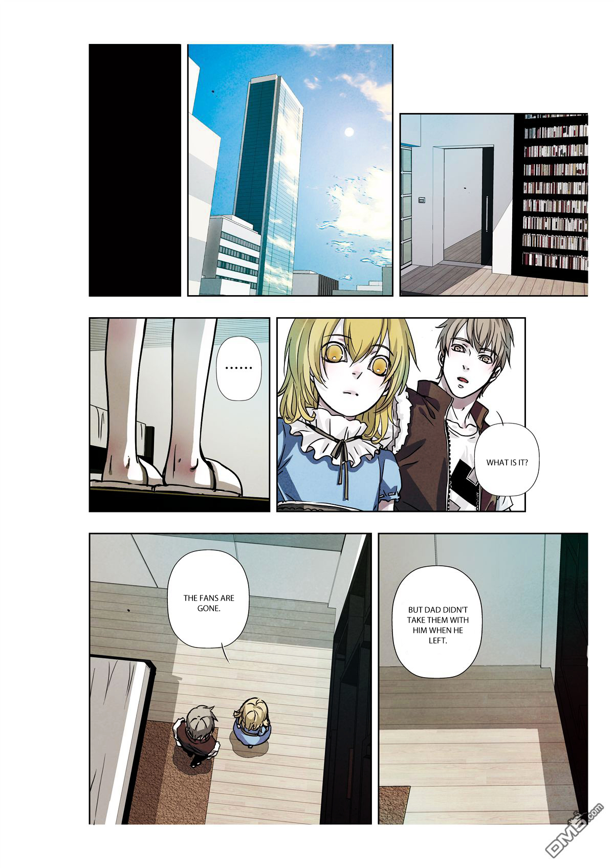 Looking for Clotho Chapter 6 page 25 - Chapter 6 : Black and White Fan
