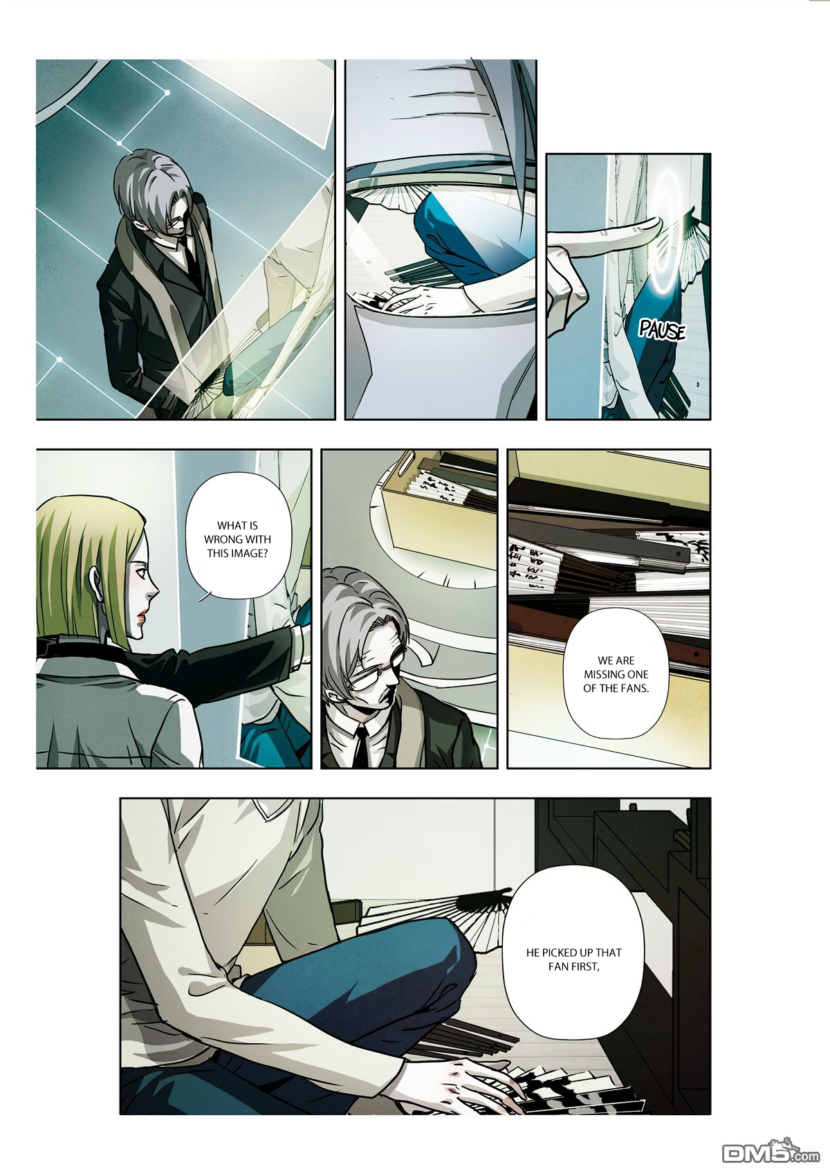 Looking for Clotho Chapter 6 page 28 - Chapter 6 : Black and White Fan