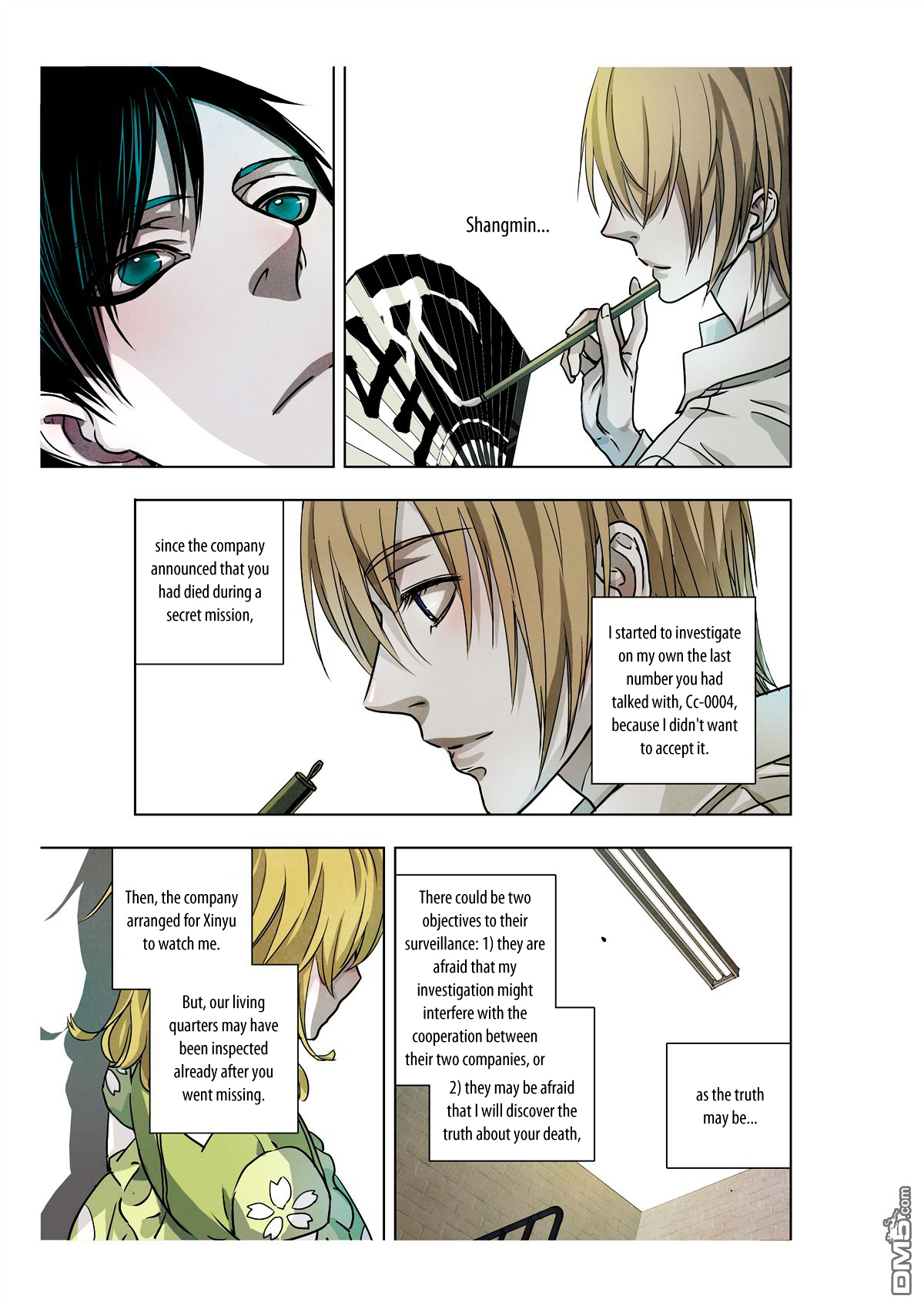 Looking for Clotho Chapter 6 page 30 - Chapter 6 : Black and White Fan