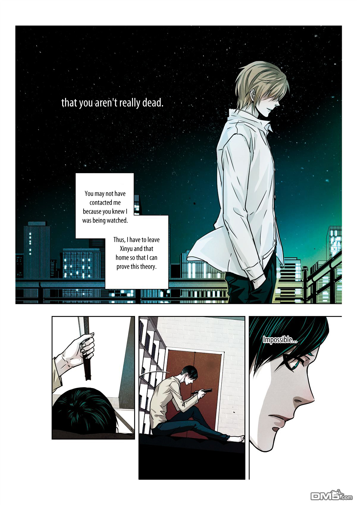 Looking for Clotho Chapter 6 page 31 - Chapter 6 : Black and White Fan