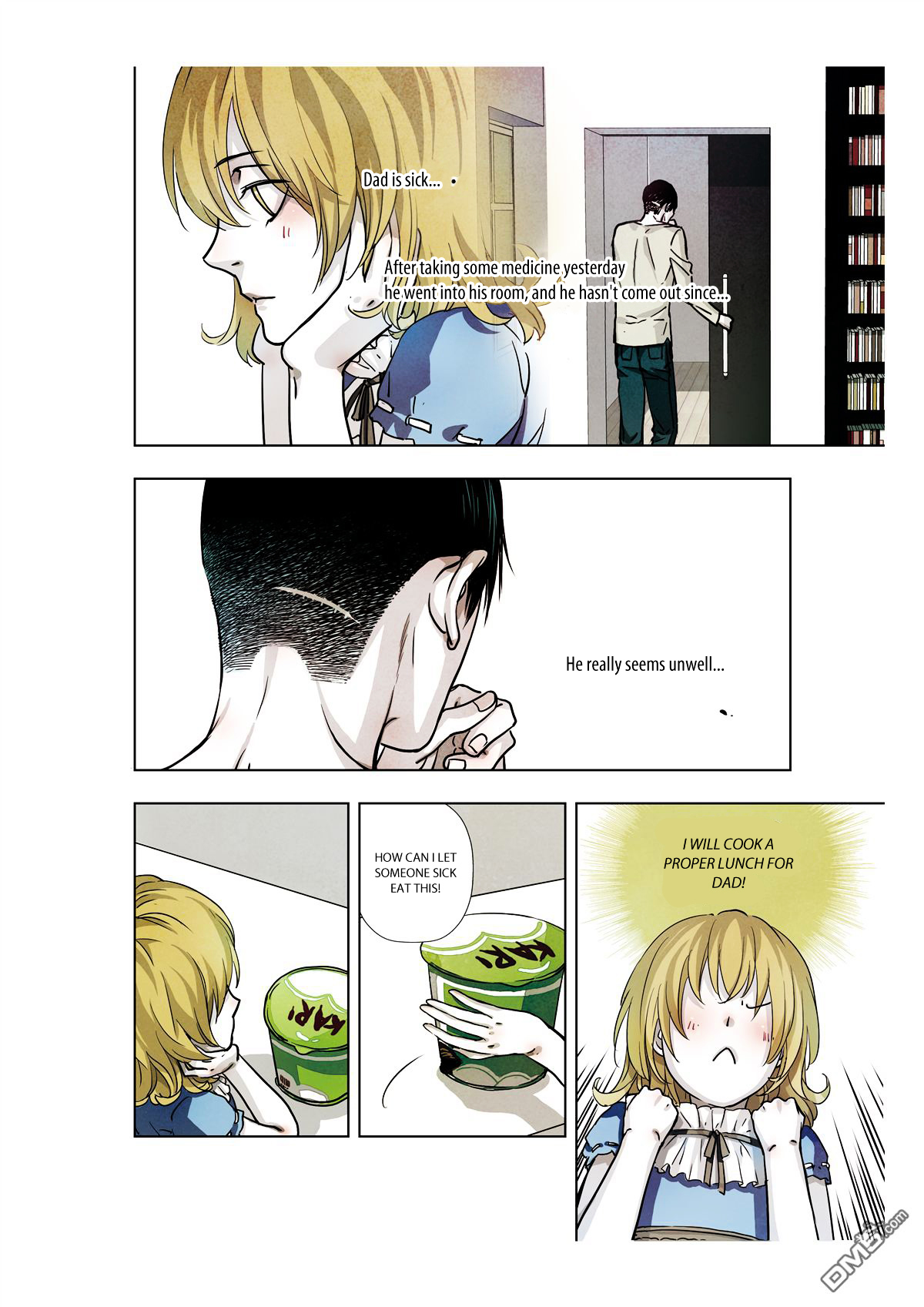 Looking for Clotho Chapter 6 page 5 - Chapter 6 : Black and White Fan