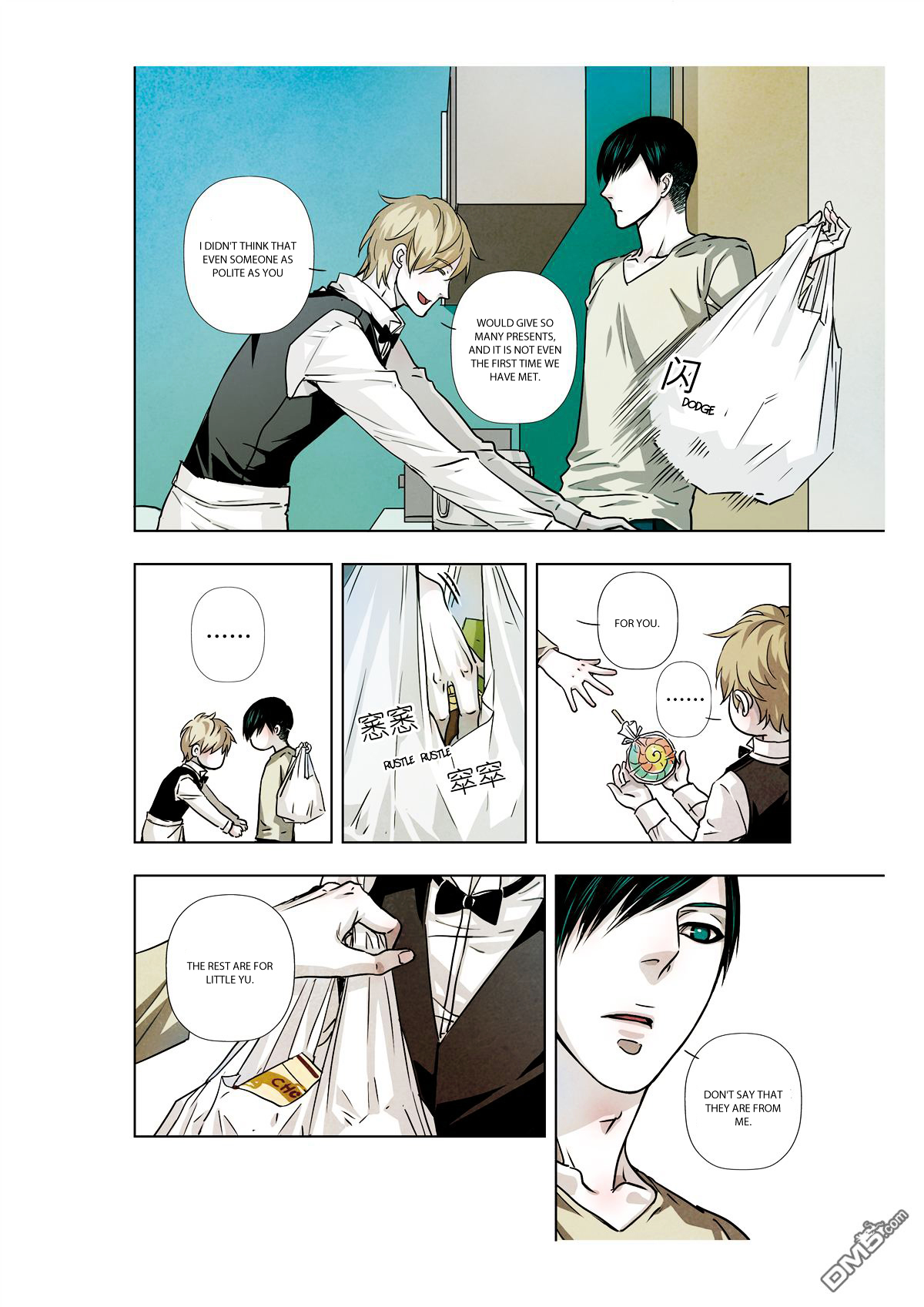 Looking for Clotho Chapter 7 page 13 - Chapter 7 : Bloodstained Greeting