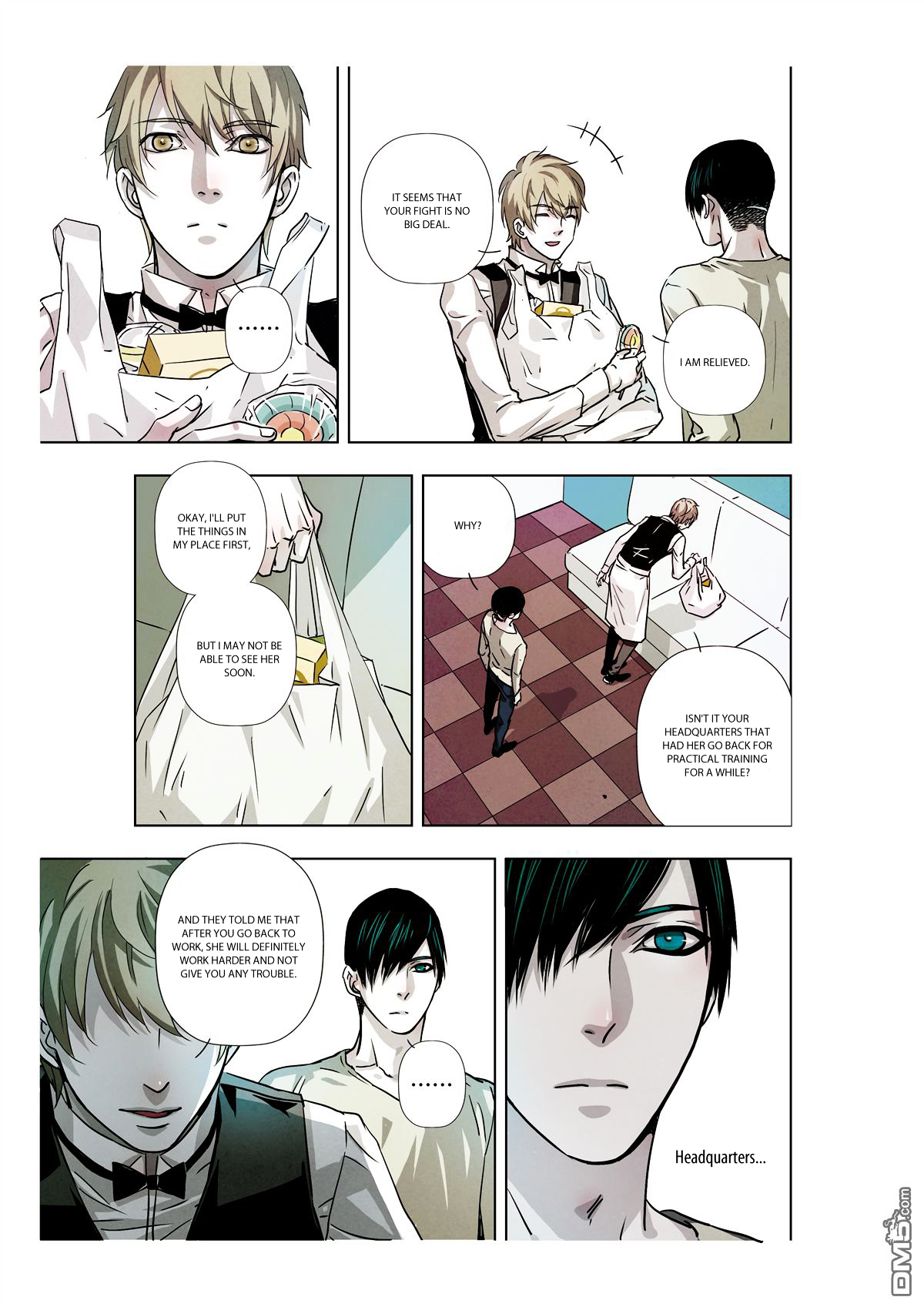 Looking for Clotho Chapter 7 page 14 - Chapter 7 : Bloodstained Greeting
