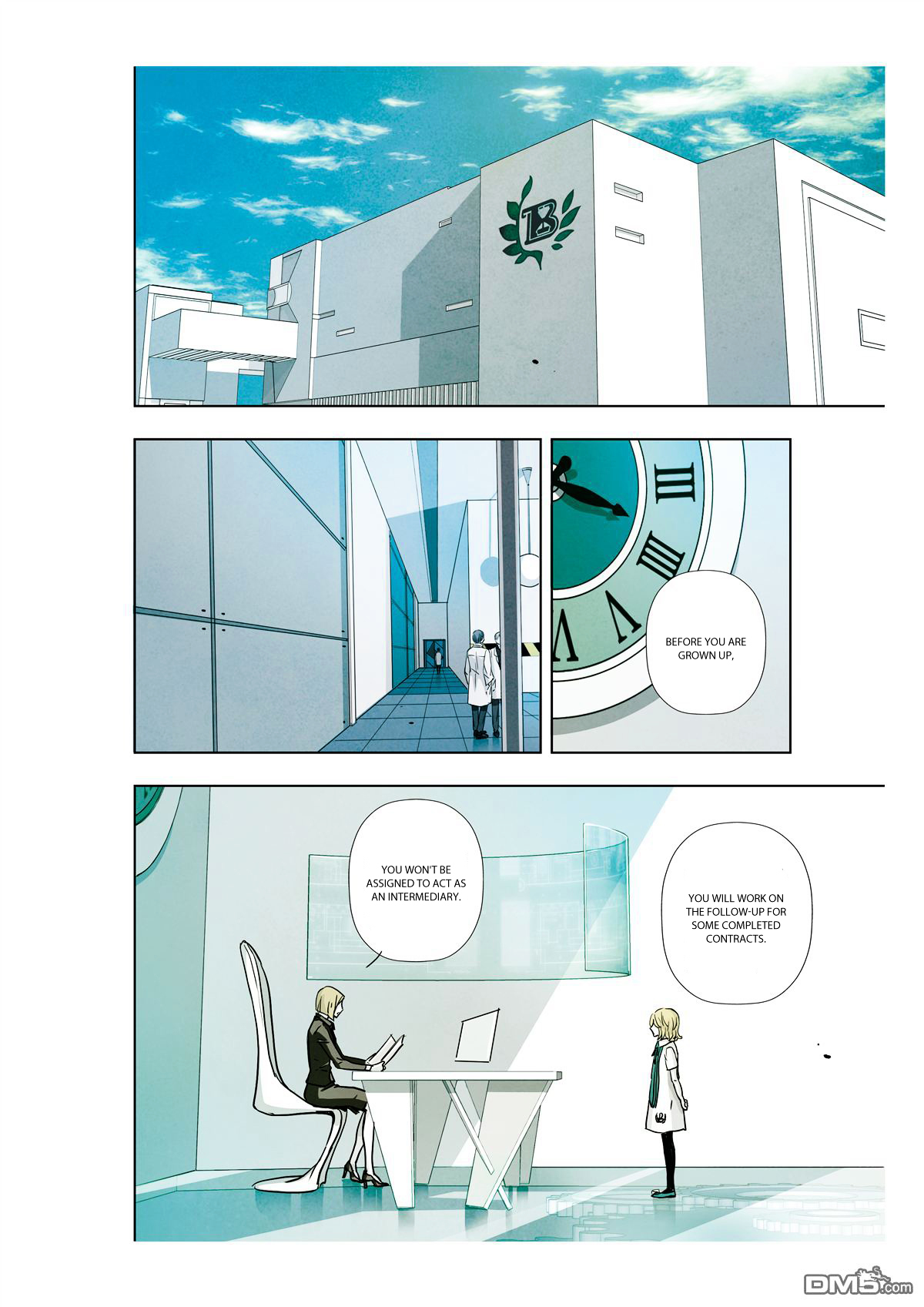 Looking for Clotho Chapter 7 page 15 - Chapter 7 : Bloodstained Greeting