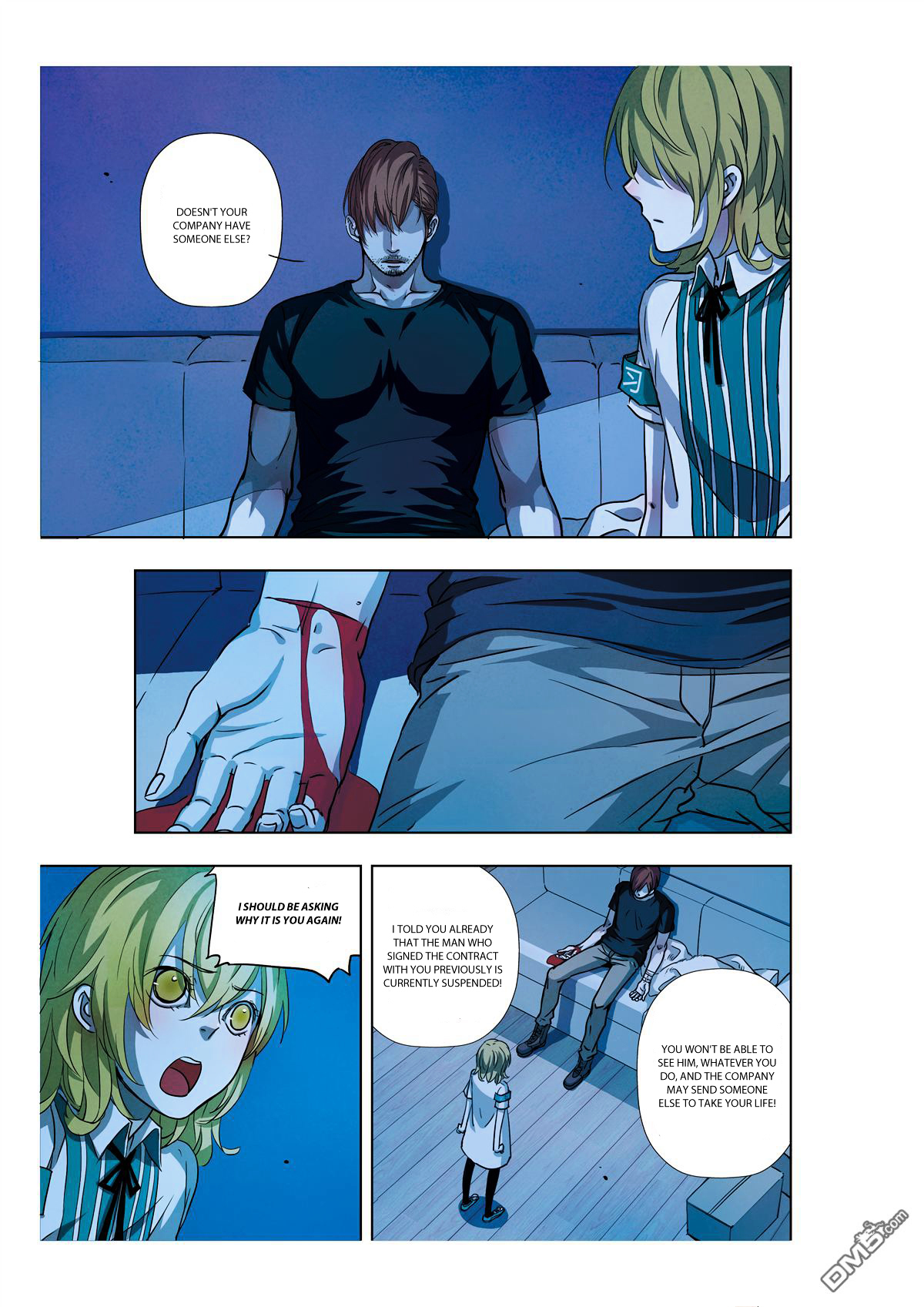 Looking for Clotho Chapter 7 page 24 - Chapter 7 : Bloodstained Greeting