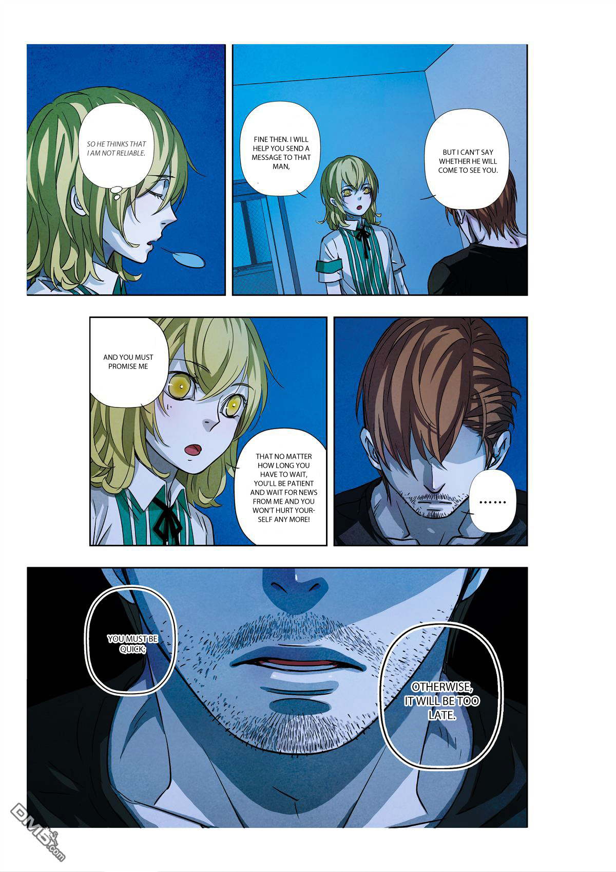 Looking for Clotho Chapter 7 page 26 - Chapter 7 : Bloodstained Greeting