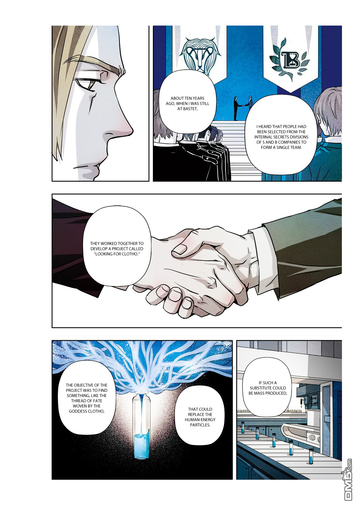 Looking for Clotho Chapter 7 page 5 - Chapter 7 : Bloodstained Greeting
