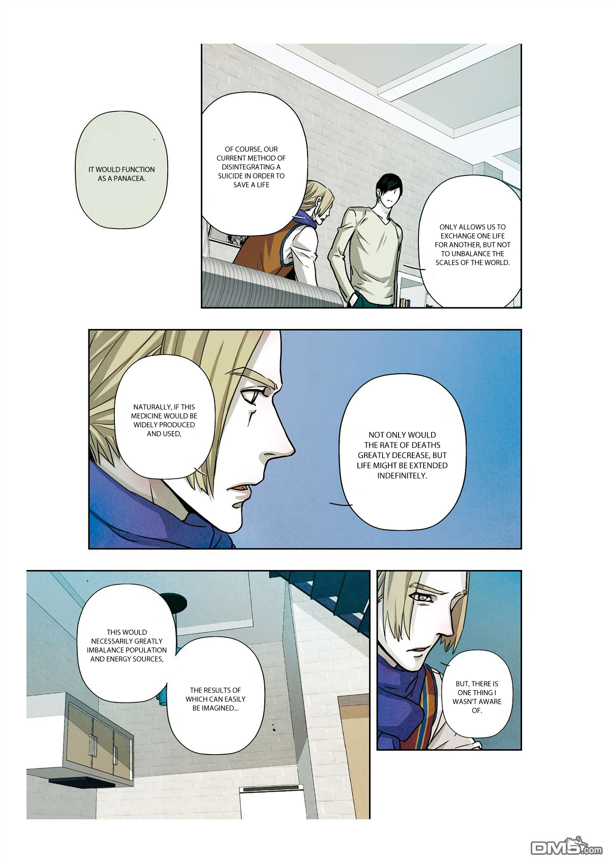 Looking for Clotho Chapter 7 page 6 - Chapter 7 : Bloodstained Greeting
