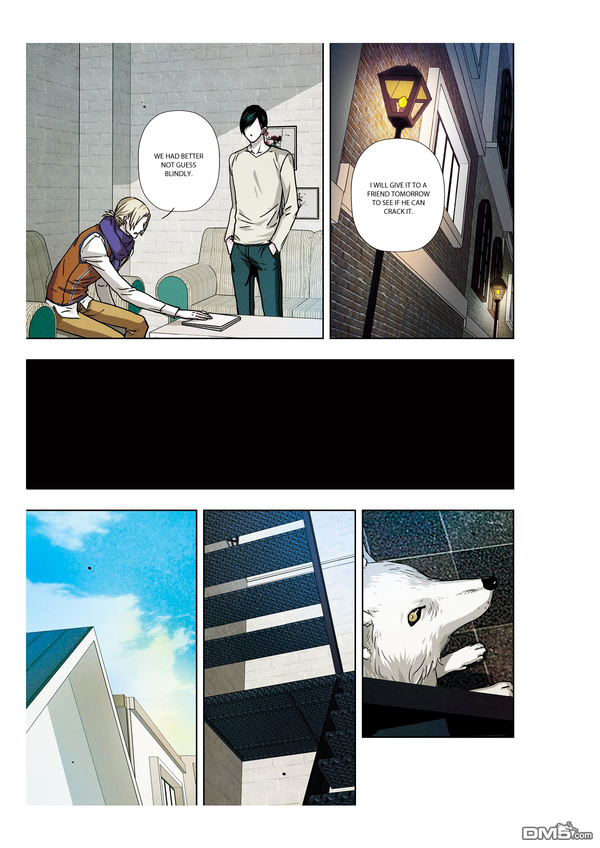Looking for Clotho Chapter 7 page 8 - Chapter 7 : Bloodstained Greeting