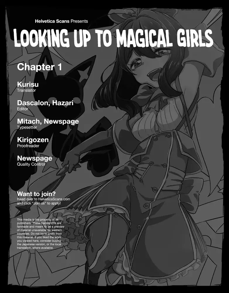 Looking up to Magical Girls Chapter 1 page 1 - Chapter 1