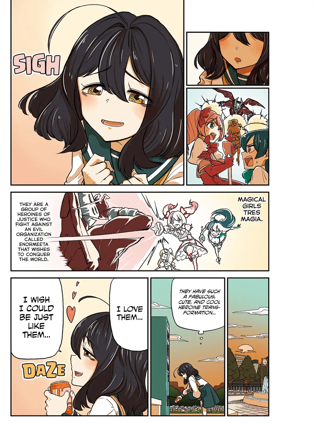 Looking up to Magical Girls Chapter 1 page 4 - Chapter 1