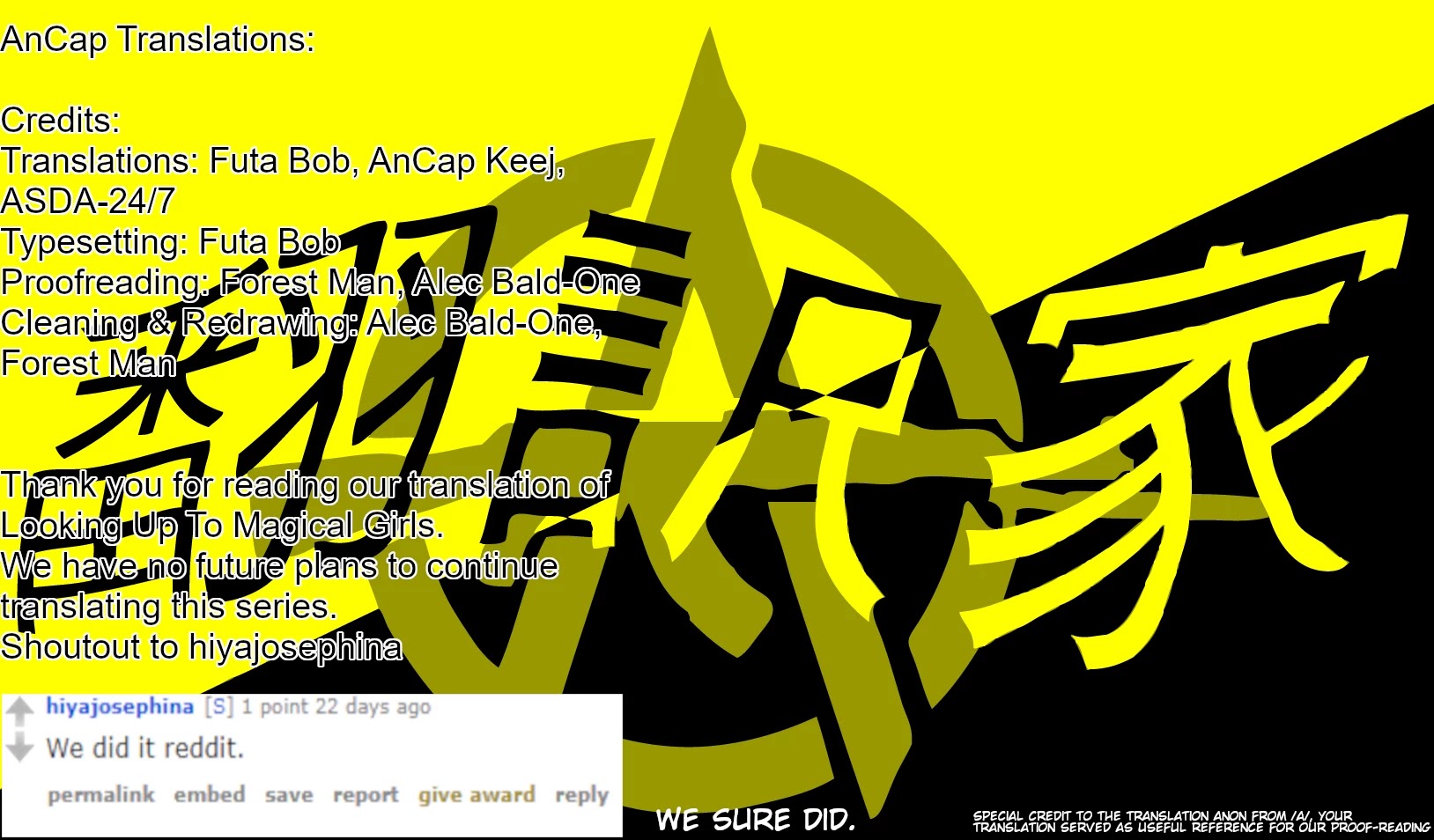 Looking up to Magical Girls Chapter 16 page 30 - Chapter 16