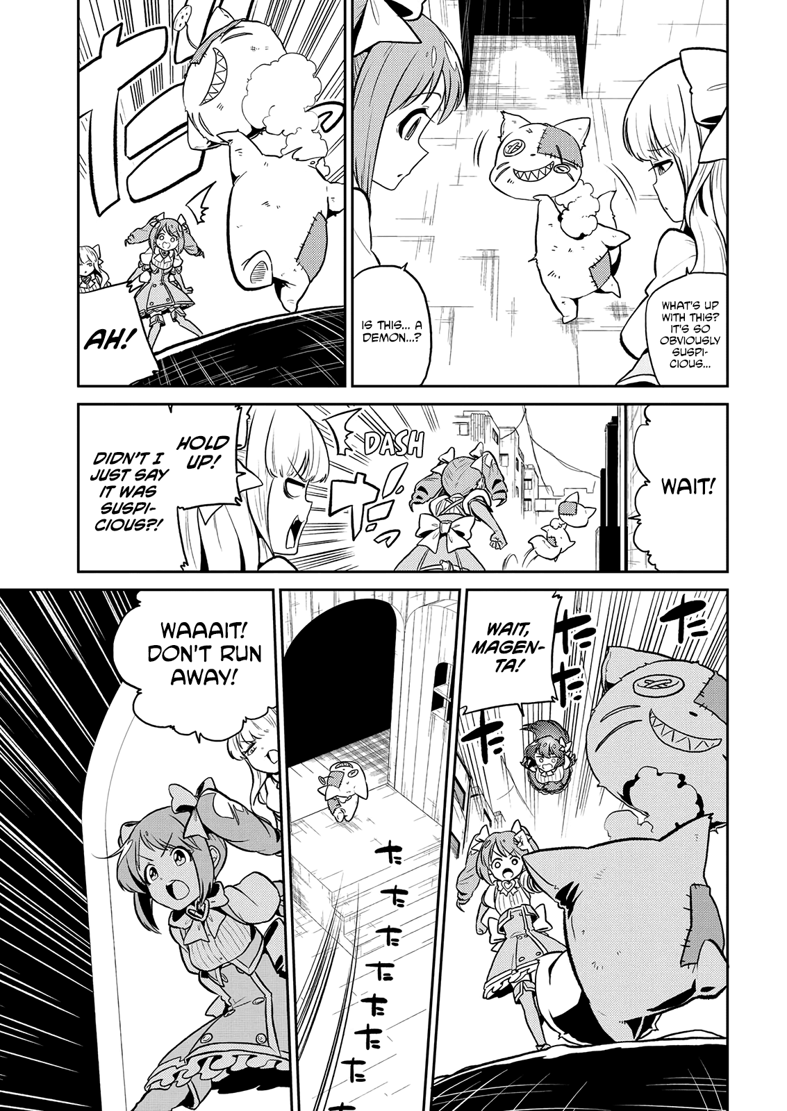Looking up to Magical Girls Chapter 9 page 14 - Chapter 9