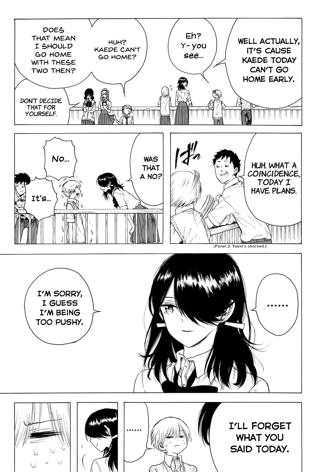Looking Up to You Chapter 18 page 15 - Chapter 18: A Steady Heart
