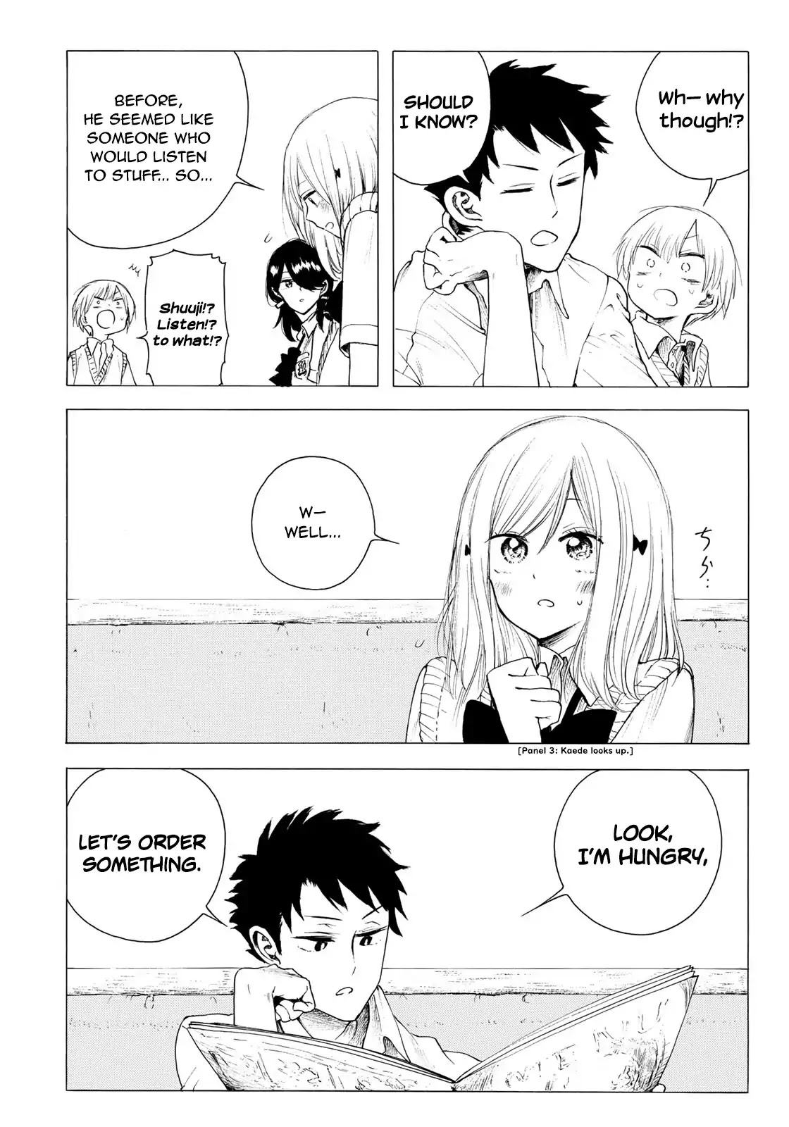 Looking Up to You Chapter 20 page 8 - Chapter 20: Shuuji and Kaede