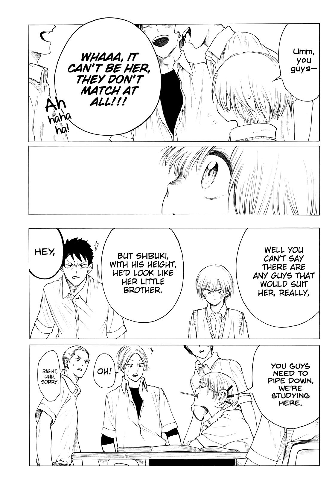 Looking Up to You Chapter 21 page 12 - Chapter 21: The Noise