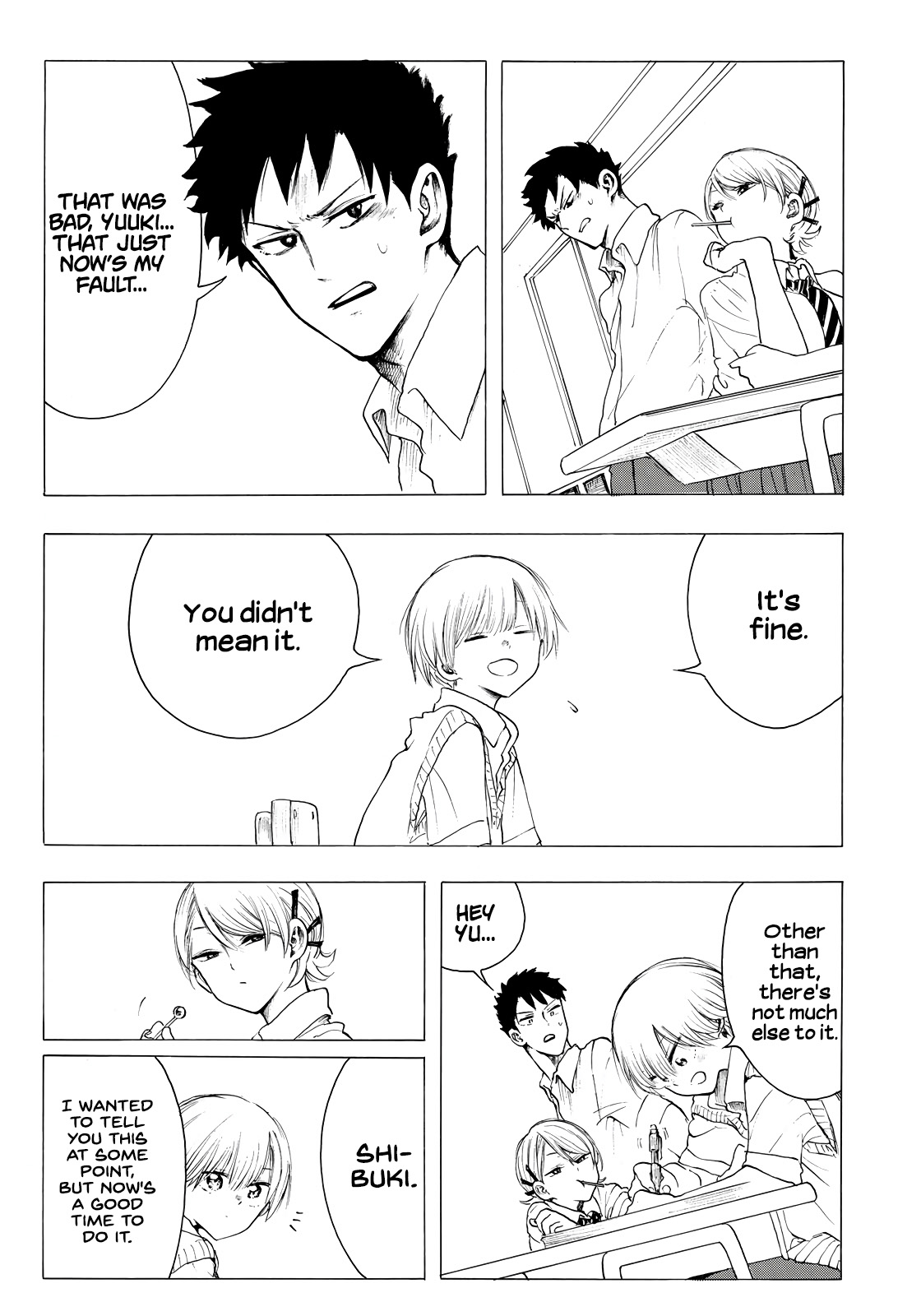 Looking Up to You Chapter 21 page 13 - Chapter 21: The Noise