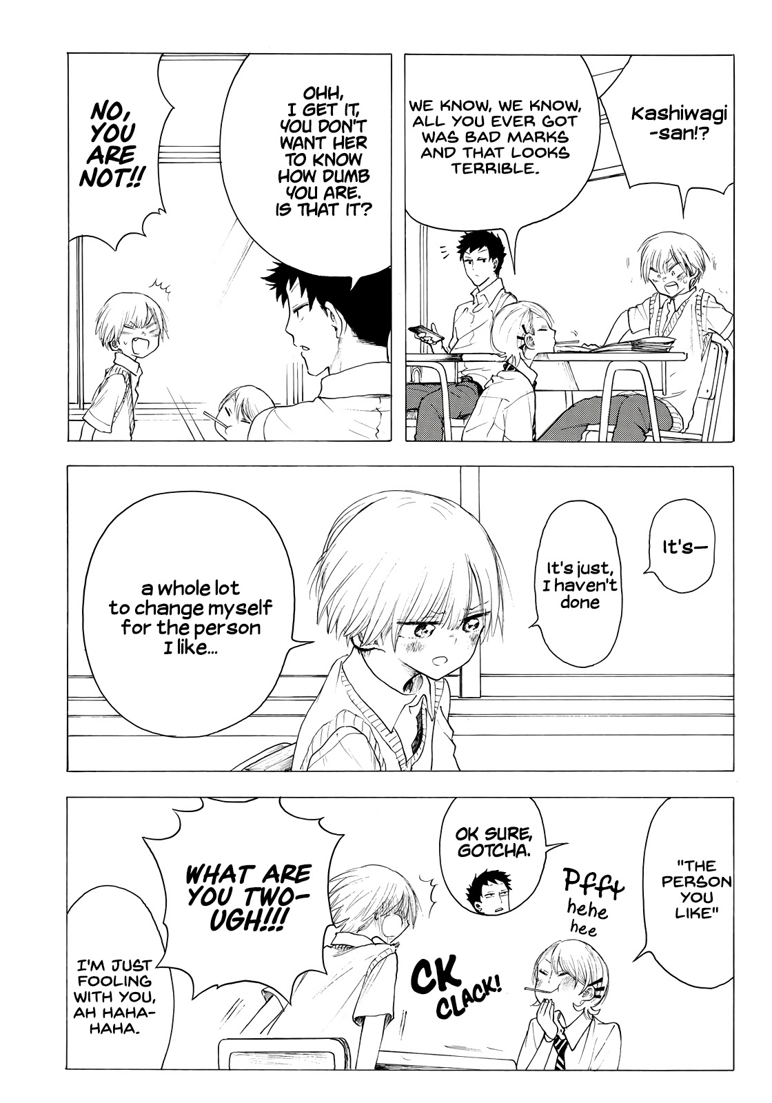 Looking Up to You Chapter 21 page 8 - Chapter 21: The Noise