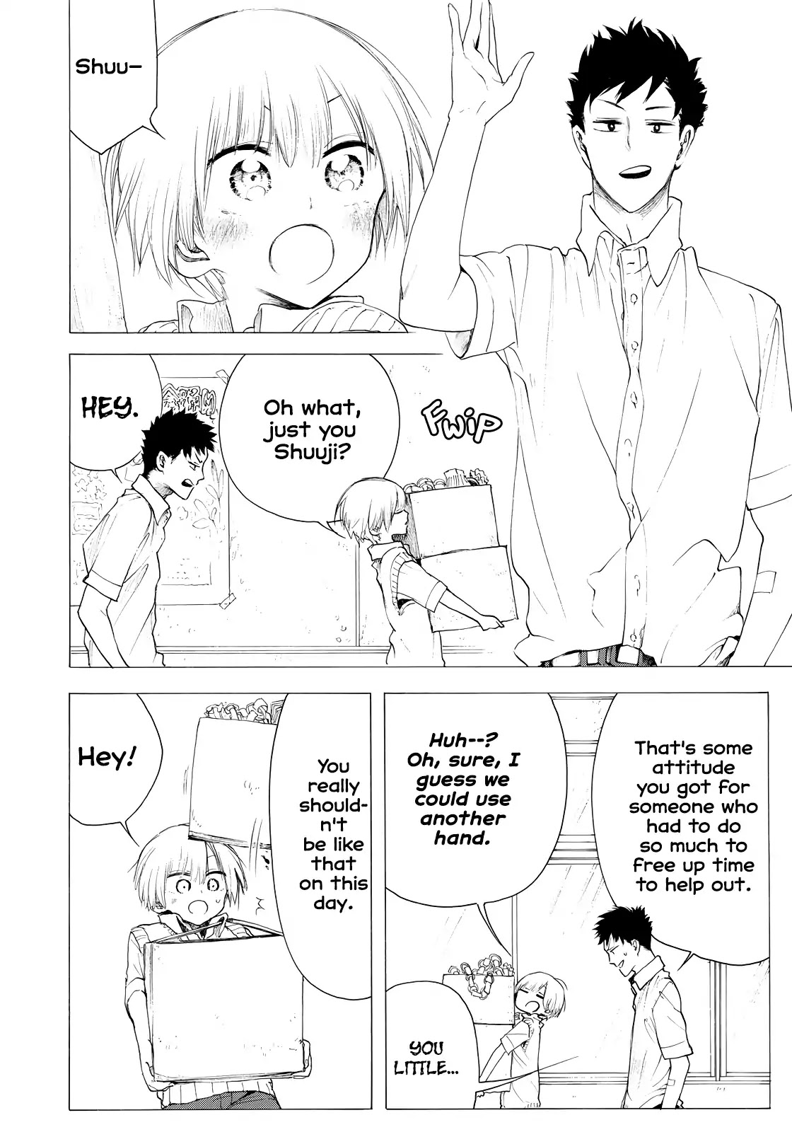 Looking Up to You Chapter 25 page 18 - Chapter 25: To Not Be Alone