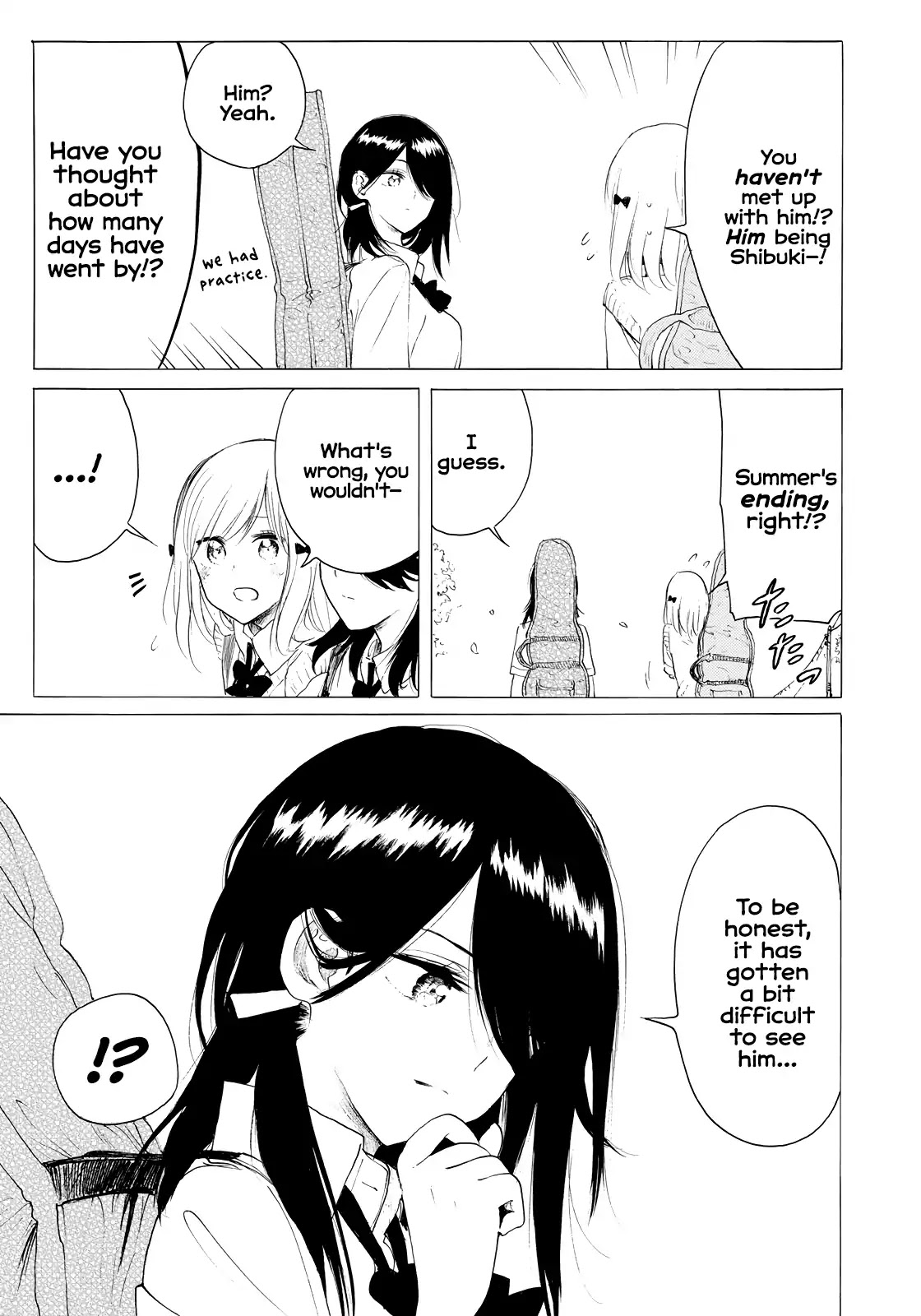 Looking Up to You Chapter 30 page 3 - Chapter 30: Scream Out, Summer Break!