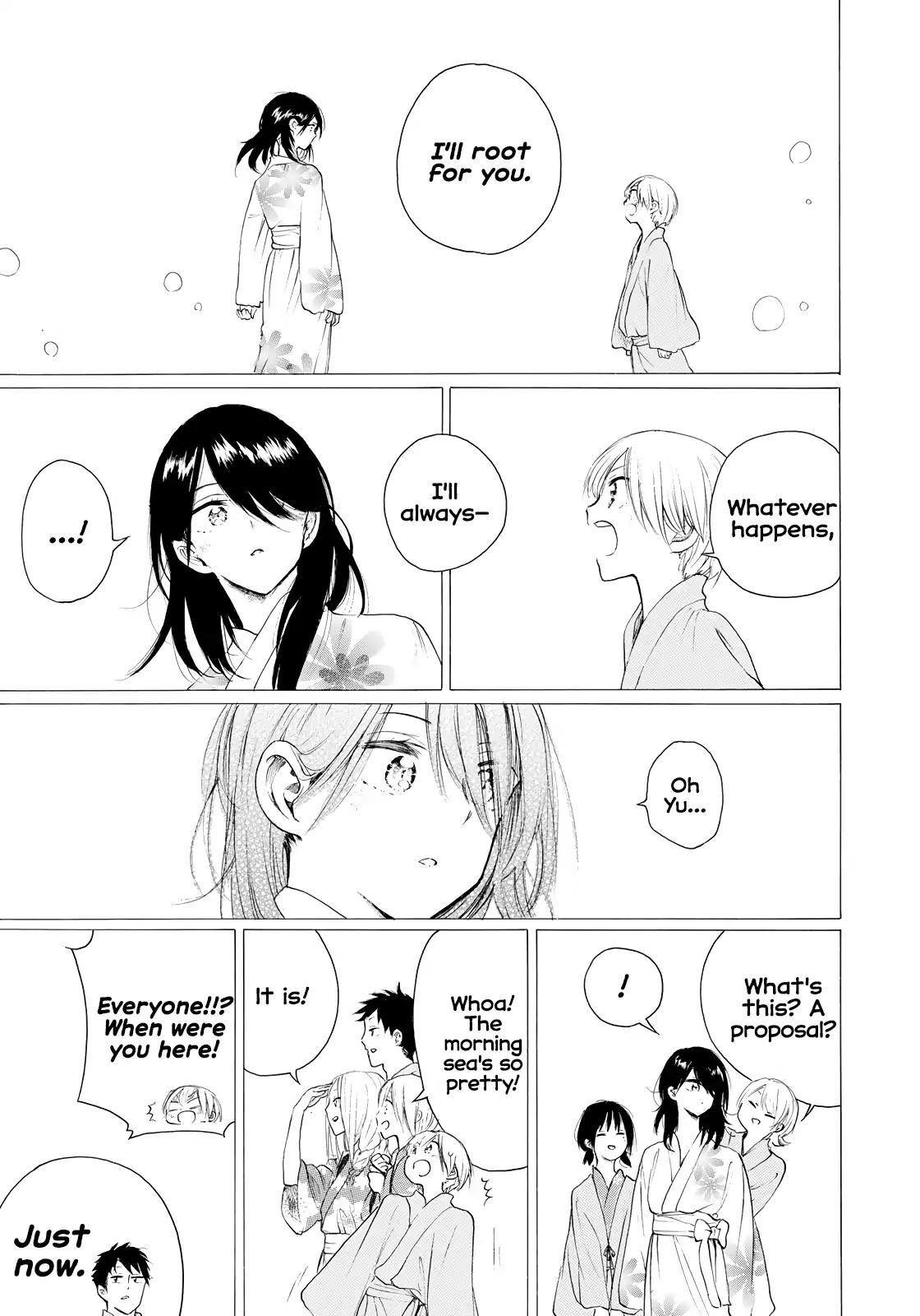 Looking Up to You Chapter 32 page 27 - Chapter 32: A Dream of the Summer Night