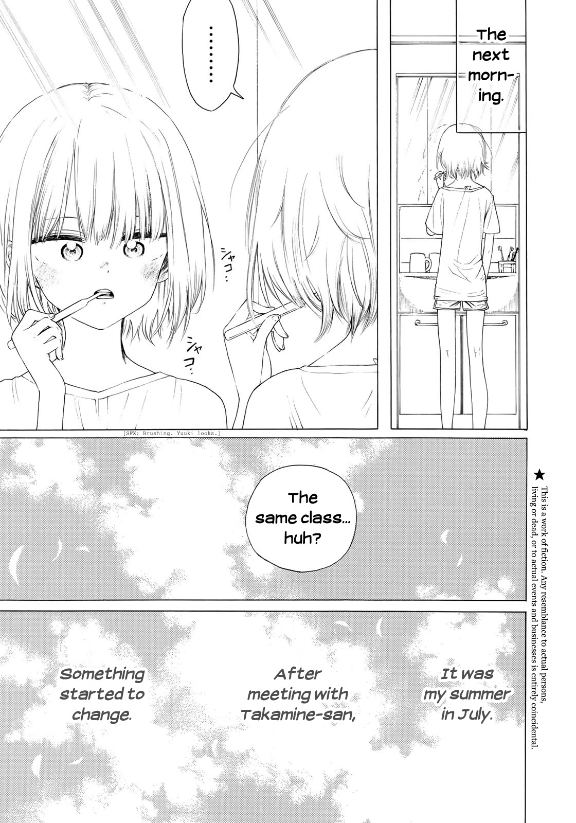 Looking Up to You Chapter 8 page 1 - Chapter 8: I Want to Change