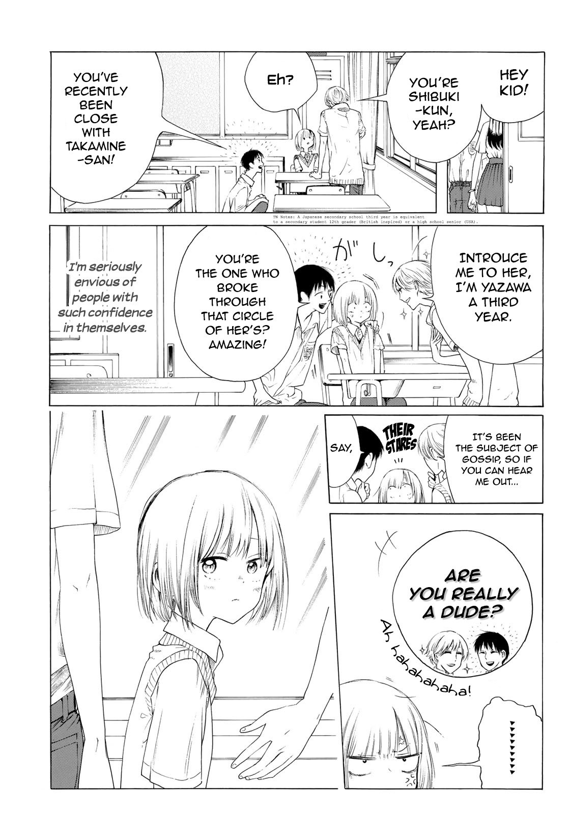 Looking Up to You Chapter 8 page 5 - Chapter 8: I Want to Change