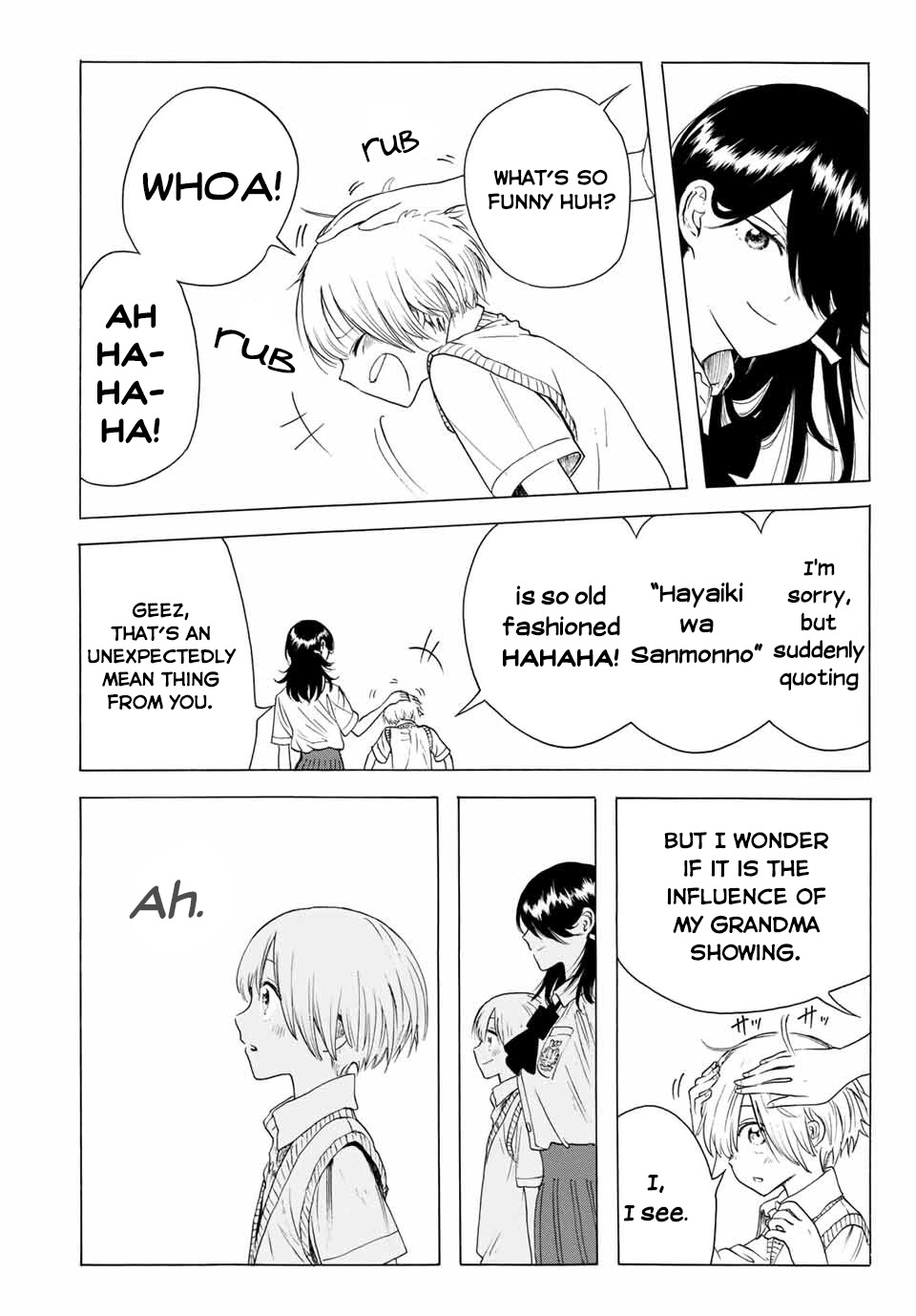 Looking Up to You Chapter 9 page 14 - Chapter 9: Blooming in the Sun