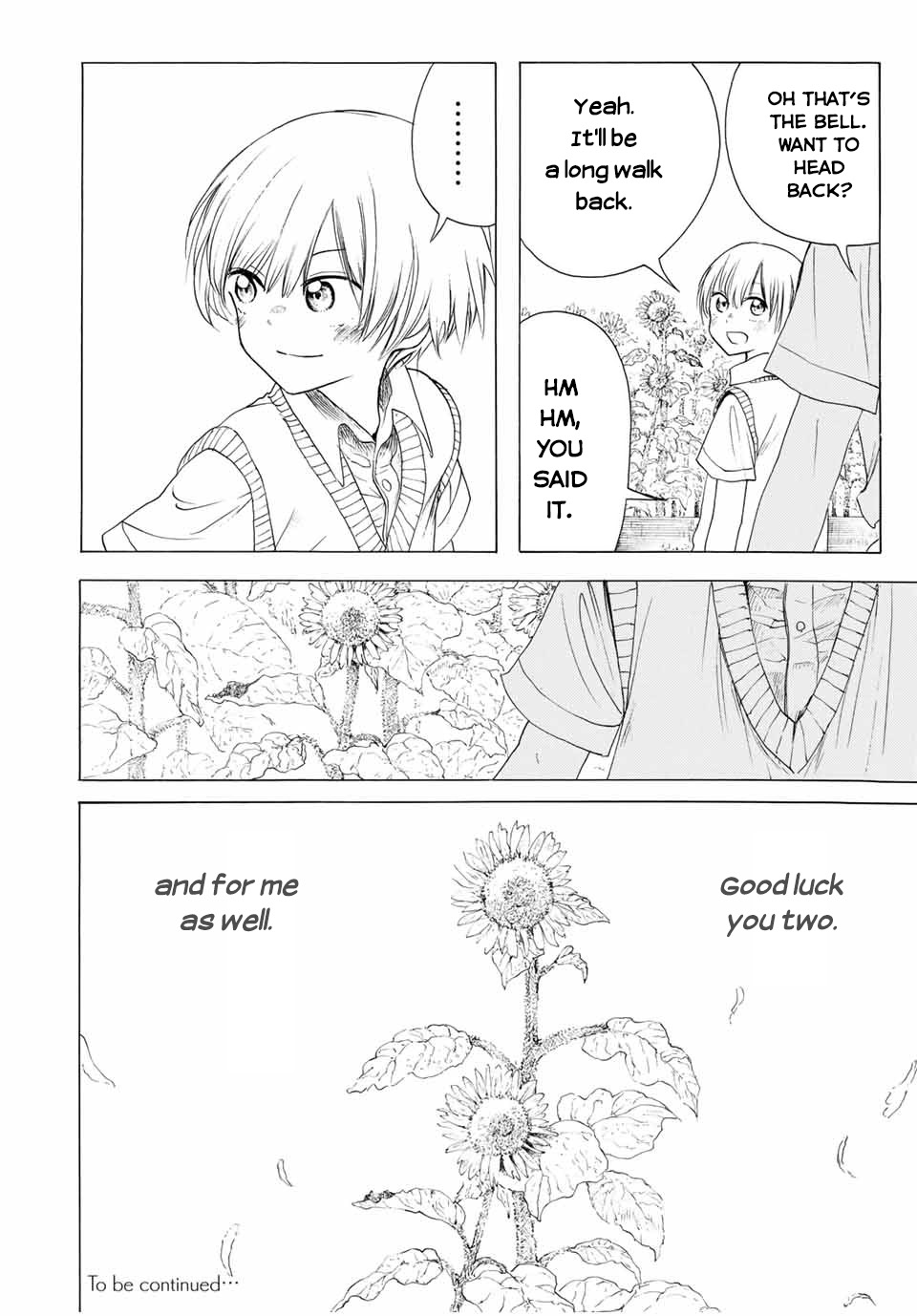 Looking Up to You Chapter 9 page 20 - Chapter 9: Blooming in the Sun