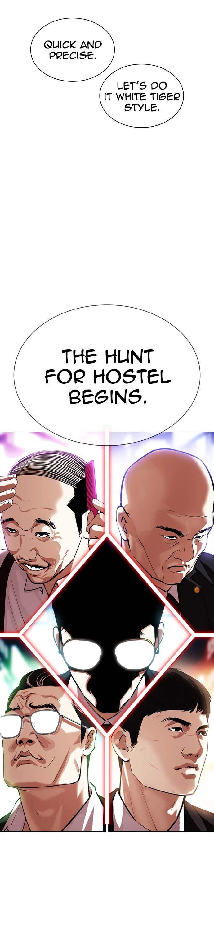 Lookism Chapter 399 page 3 - Chapter 399: Ep. 399: The Hunt for Hostel (1)