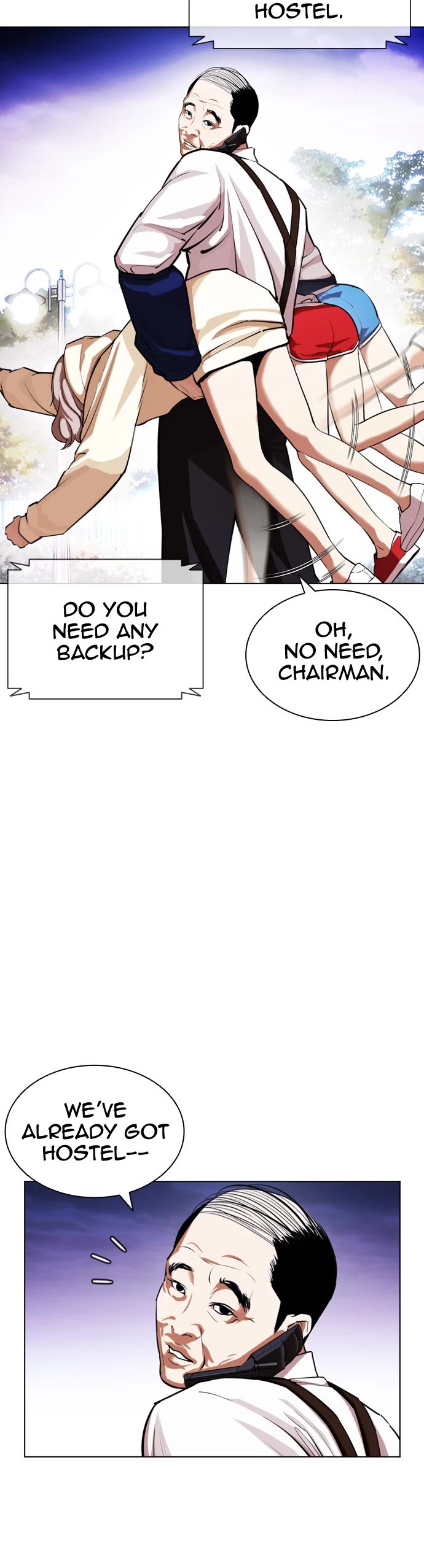 Lookism Chapter 401 page 4 - Chapter 401: Ep. 401: The Hunt for Hostel (3)